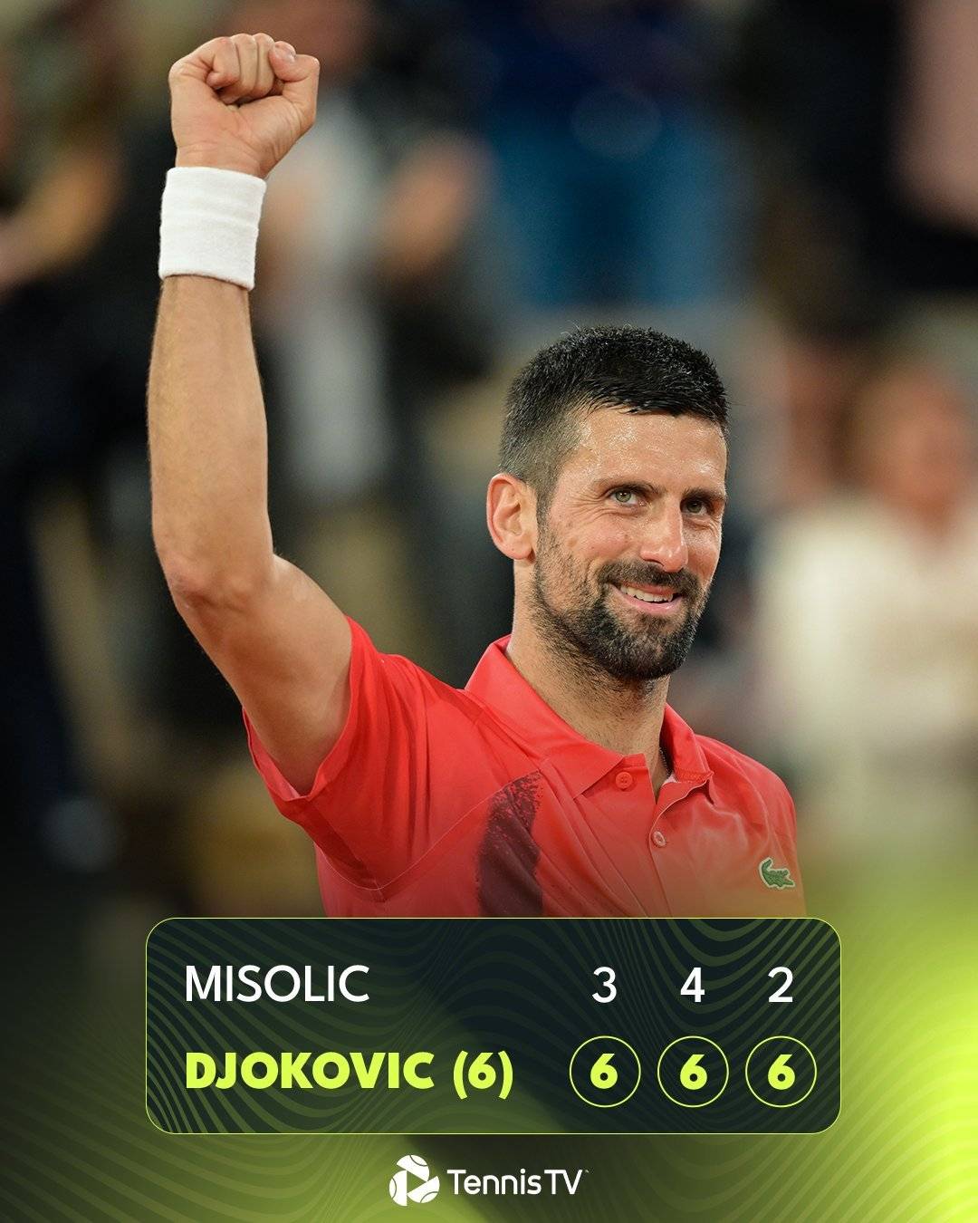 包含德约科维奇连续十五场比赛得分超过出色防守，老鹰挑战极限！的词条